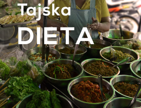 Dietetyczka w Tajskim świecie i ich diecie