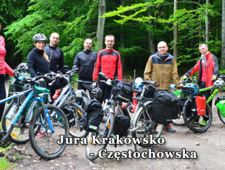 Jura Krakowsko Częstochowska na rowerach