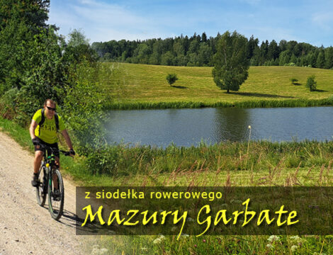 Mazury Garbate na rowerze